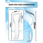 Banh vén tạng Harrington Dài 30cm D12cm (Banhmax R4cm Banhmin R3cm)