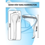Banh vén tạng Harrington Dài 30cm D22cm (Banhmax R 6.7cm Banhmin R4.7cm)