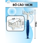 Bồ cào Dài 18cm, đầu r7xd2,5cm, móc 0,8cm
