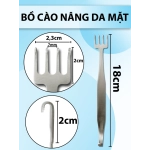 Bồ cào sử dụng trong căng da mặt, Freeman Face Lift 18cm đầu Ngang 2,3 rộng ngang 0,7 dọc 2cm