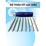 Bộ tháo vít lục giác Tay cầm 13cm, que 11,5cm