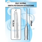 Đục xương Smith-Peterson Osteotome 20cm cong, D10.3cm R6mm  nặng 223g