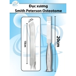 Đục xương Smith Peterson Osteotome 20cm cong D10cm R1.6cm nặng 278g