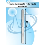 Dụng cụ kéo giãn phẫu thuật malleable (malleable retractor) Dài 22cm R1.5cm, làm từ thép không gỉ mềm dẻo có thể tái sử dụng