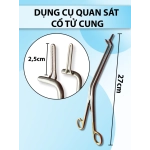 Banh mở mũi chất lượng cao dài 13,5cm Đầu 3,5cmx6mm; 5cmx7mm