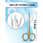 Kéo cắt chỉ iris 10.7cm, lưỡi D2.5cm