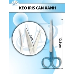 kéo cắt iris 12.5cm, lưỡi D3.2cm