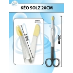 Kéo Solz 20cm, kéo phẫu thuật tạo hình D5.2cm Đầu bè D1.6cm r8mm