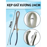 Kẹp giữ xương 24cm