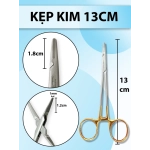 Kẹp kim 13cm, pen kẹp kim, kìm mang kim