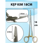 Kẹp kim 18cm, pen kẹp kim, kìm mang kim