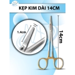 kẹp kim Dài 14cm đầu kẹp D1.4cm R1.5mm