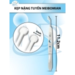 Kẹp nặn tuyến Meibomian 11.2cm ĐẦU TRÒN R3mm