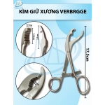 Kìm giữ xương Verbrugge 17,5cm