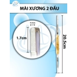 Mài xương 2 đầu Dài 20,5cm, đầu D1,7CM R4,5MM