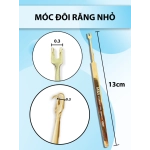 Móc mí, móc đôi răng nhỏ, móc y tế 13cm