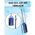 Que hút, cấy mỡ 1 lỗ 1mmx4cm
