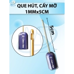 Que hút, cấy mỡ  1 lỗ 1mmx5cm