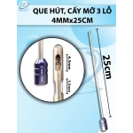 Que hút, cấy mỡ 4mmx25cm, 3lỗ R2 D5,5 D6,5