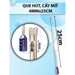 Que hút mỡ 1 lỗ có đầu tách mô 4mmx25cm D6 R2,5