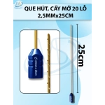 Que hút mỡ cấy 20 lỗ, que hút lỗ sắc bén cắt mỡ tốt 2,5mmx25cm