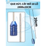 Que hút mỡ cấy 20 lỗ, que hút lỗ sắc bén cắt mỡ tốt  2mmx20cm