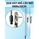 Que hút mỡ, cấy mỡ 30cm x 4mm 2 lỗ