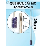 Que hút mỡ , dụng cụ hút mỡ 3,5mmx25cm, 3lỗ R1,5 D5 D4