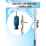 Que hút mỡ, kim hút mỡ 2 lỗ 1,5mmx15cm, R1.5 D3