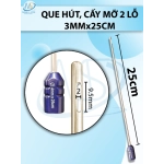 Que hút mỡ, kim hút mỡ 2 lỗ 3mmx25cm ,lỗ D9,5 R2