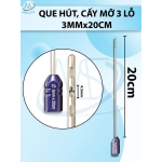 Que hút mỡ, kim hút mỡ 3 lỗ 3mmx20cm, lỗ D4,5 R2