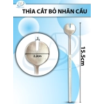 Thìa cắt bỏ nhãn cầu 15.5cm R2.2cm R khe 3