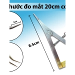 Thước đo mắt 20cm cong