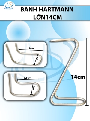 Banh hartmann, banh chữ Z Lớn 300k (14cm đầu lớn (D7 R3) đầu nhỏ (D5,5 R3))