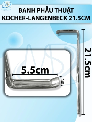 Banh phẫu thuật Kocher- Langenbeck 21,5cm