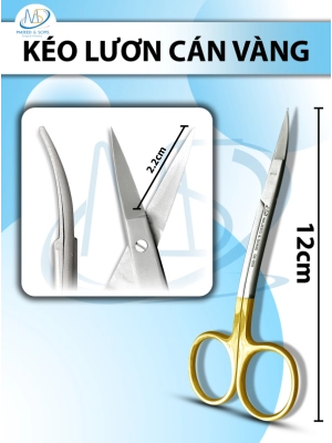 kéo lươn Dài 13cm, lưỡi D2.2cm