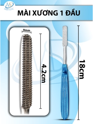 Mài xương 1 đầu 18cm, đầu 4,2cmx0,9cm