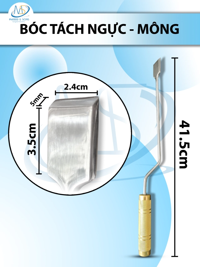 Que hút mỡ, kim hút mỡ  2 lỗ 2mmx20cm,  lỗ 2x4mm