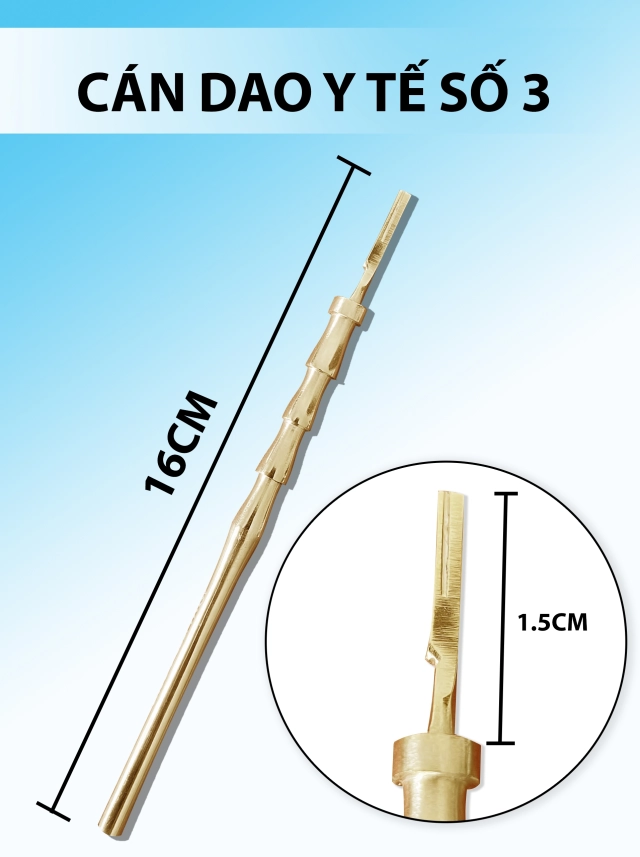 Móc y tế 2 răng nhọn, móc phẫu thuật mũi 14cm
