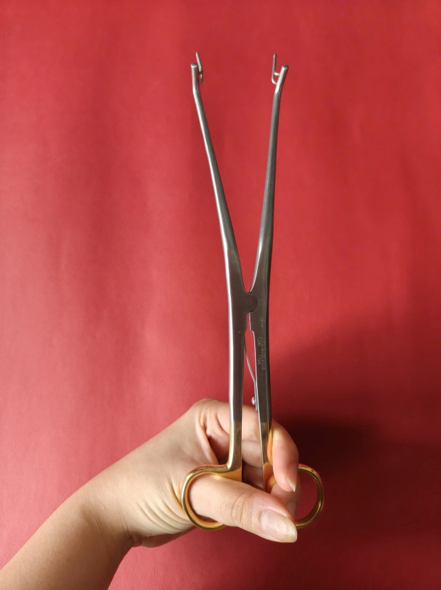 Kẹp Mathieu 17cm D2cm R2mm