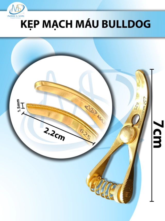 Đục xương Smith-Peterson Osteotome 20cm cong, D10.3cm R6mm  nặng 223g