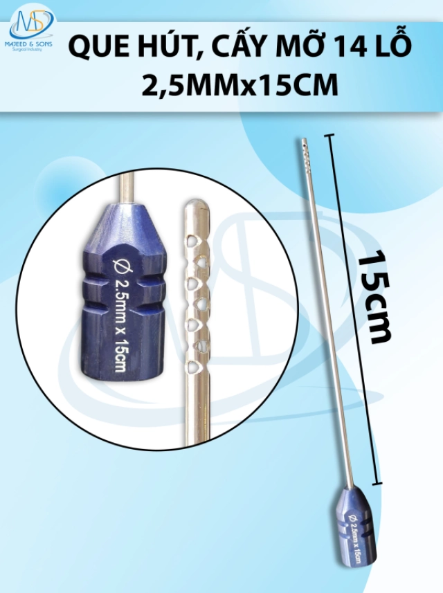 Banh phẫu thuật Ragnell-Davis 14.5cm 15x5mm 9mmx4mm FULL XANH
