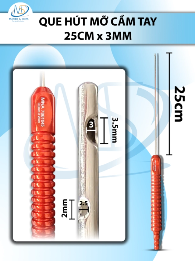 Kéo mayo 17.5cm, kéo cắt mô dày, đầu D5.2cm r3mm-VÀNG